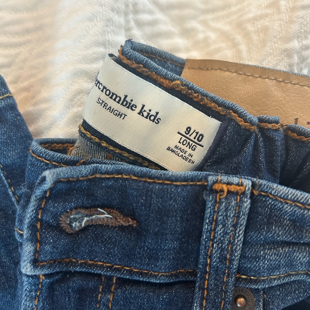Abercrombie kids straight jeans